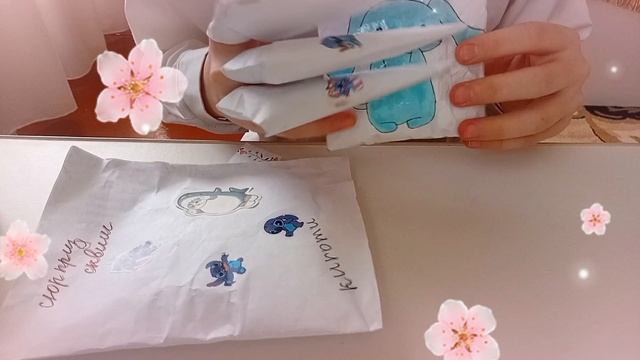 БУМАЖНЫЙ СКВИШ РАСПАКОВКА #бумажный #boom🦋🌸