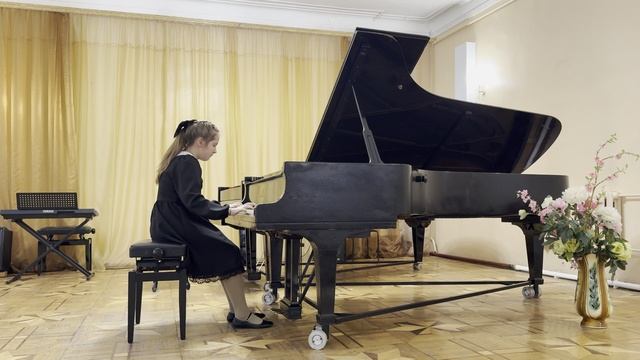 И. Крамер, Этюд 17 Ре Мажор