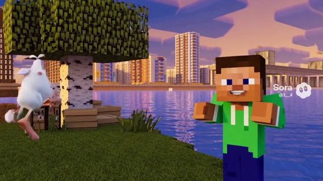 сделала сам видео про бубу