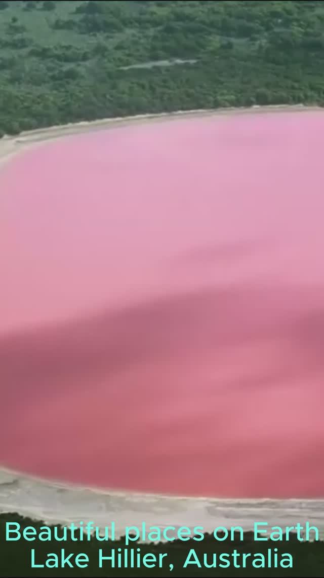 Красивые места Земли - Lake Hillier, Australia
