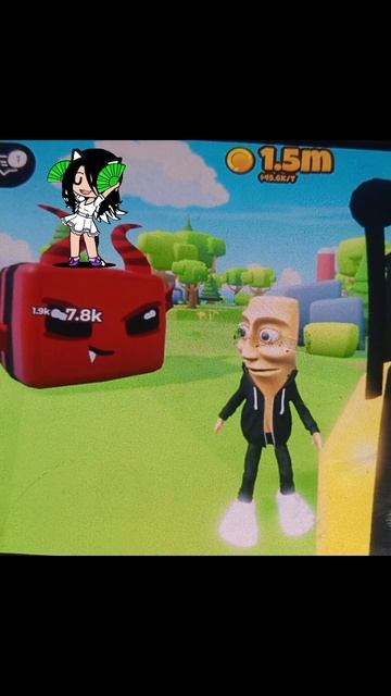 моя копия в РОБЛОКС разговаривает с пчелой а моя ос с гача клуба танцует на пчеле демоне(#_₽