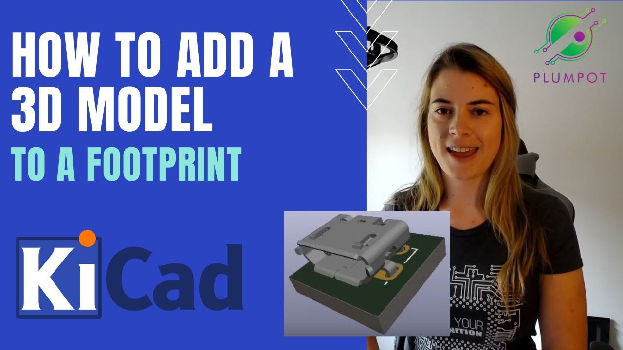 KiCad Tutorial - How To Import Footprint Step File (rus)