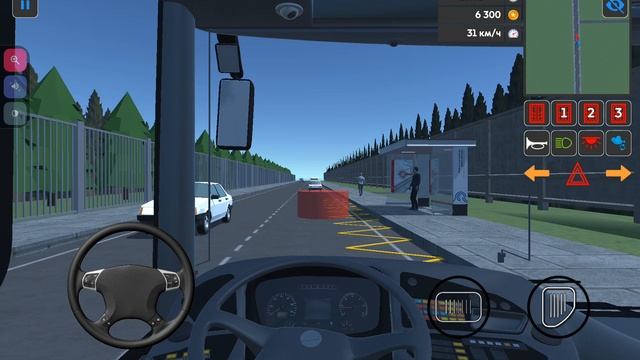 еду на автобусе ЛиАЗ 5292