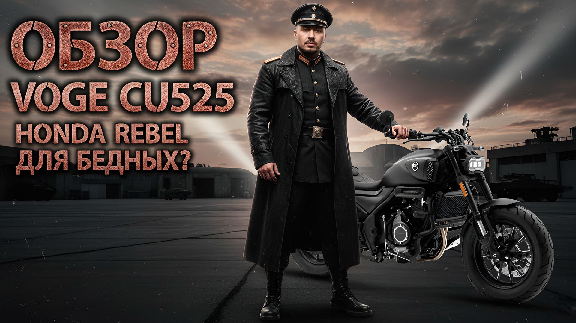 Обзор VOGE CU525. Honda Rebel для бедных?