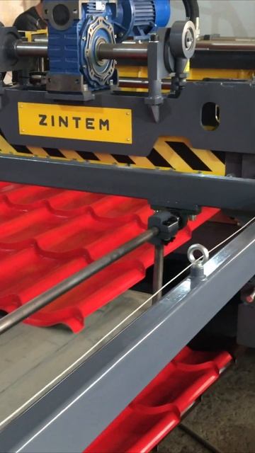 Как делают металлочерепицу Монтеррей