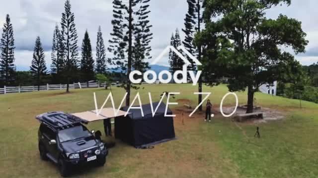 Обзор надувной палатки Coody Wave 7.0 BLACK