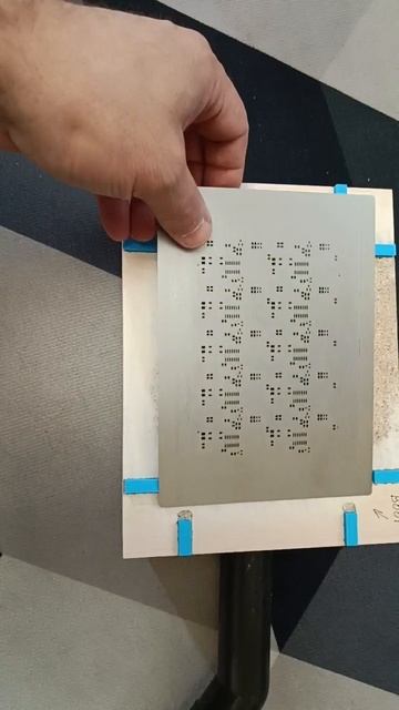 Натяжитель трафарета для паяльной пасты