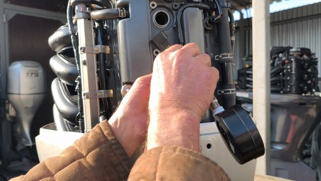 Замер компрессии Honda BF150, Seamotors, Владивосток