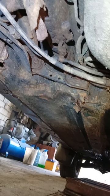 Начало работ по ремонту Хонды Црв