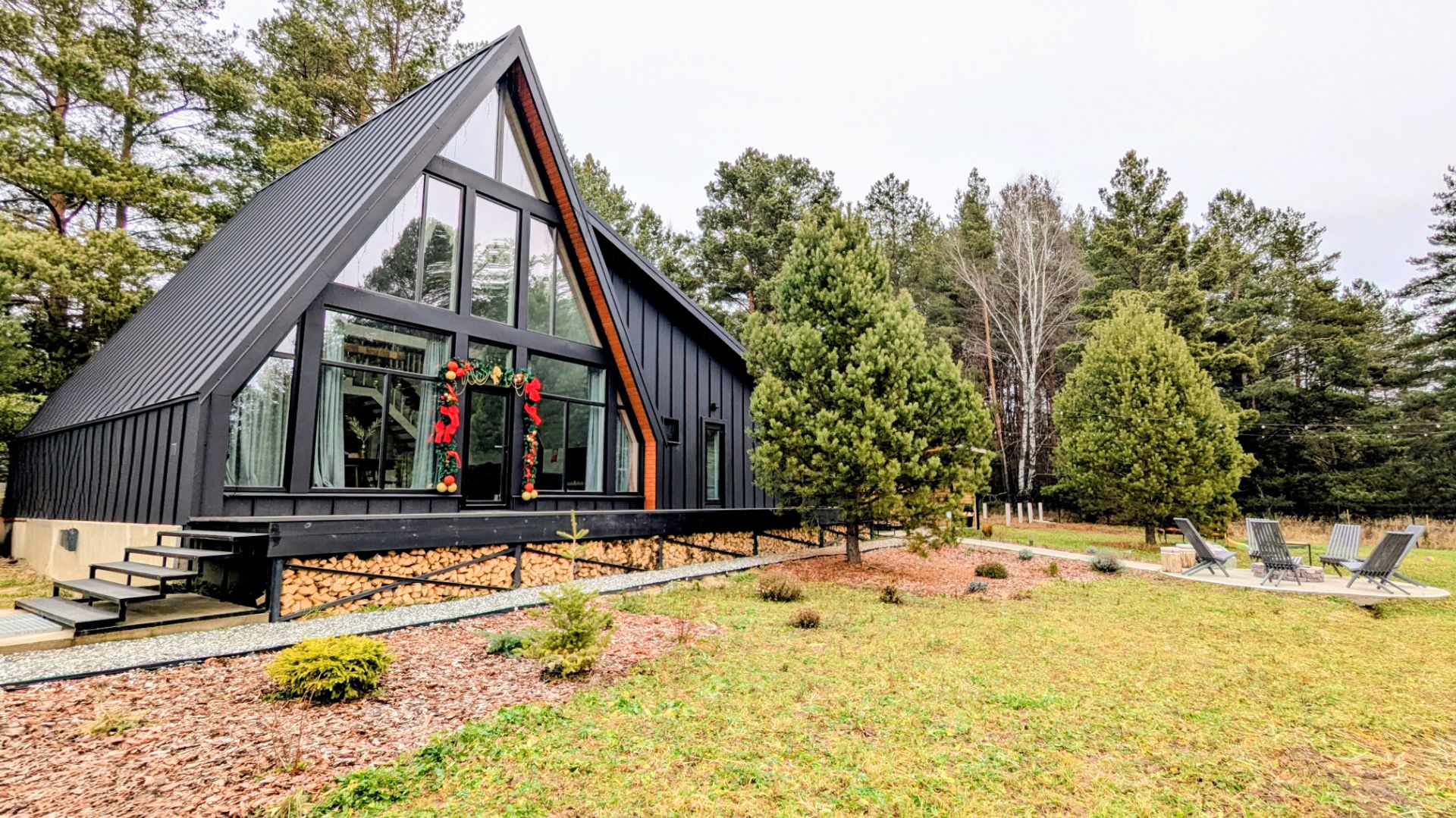 Дом на сутки в Казани | Коттедж с большим бассейном и баней | Дом “Каймары 3” — обзор коттеджа