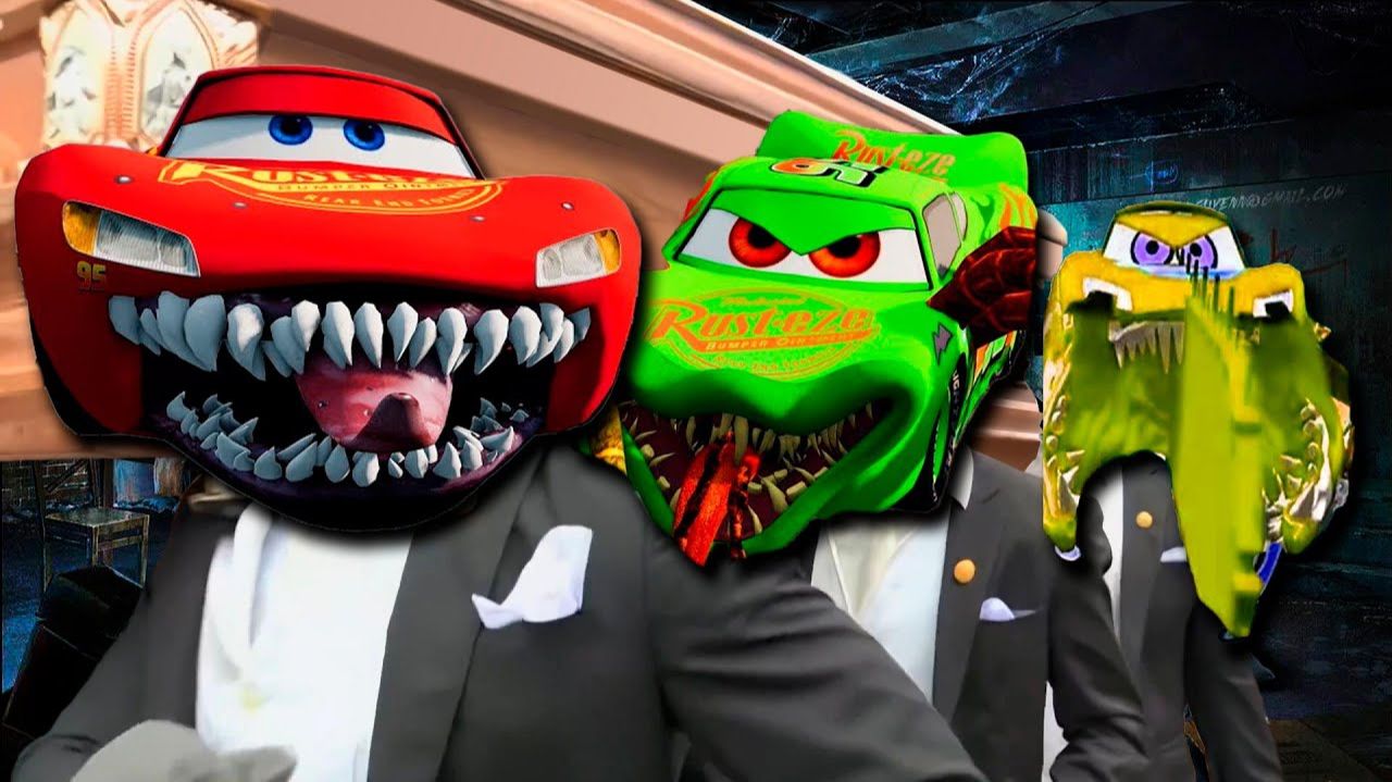Злой Маквин ЕХЕ Lightning McQueen EXE Coffin Dance Cover
