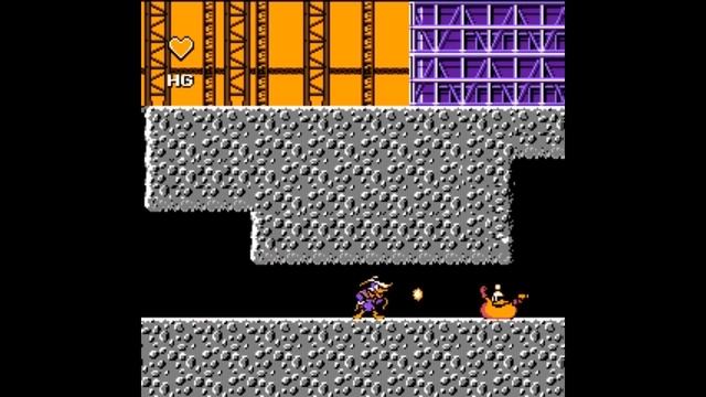 Darkwing Duck New Levels Прохождение еще одной игры Чёрный Плащ на Денди - хакнутый вариант