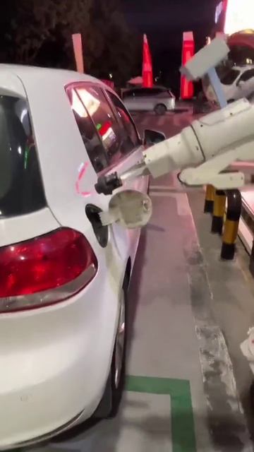 Автозаправка в Китае