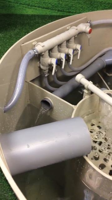 Как работает септик August (АвгустЭко). Показываем клиентам у образца