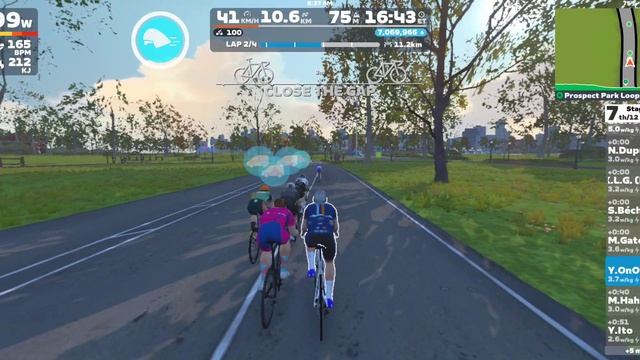 Гонка по парку Нью-Йорка