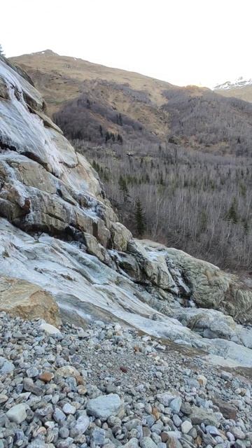 Алибекский водопад, Домбай