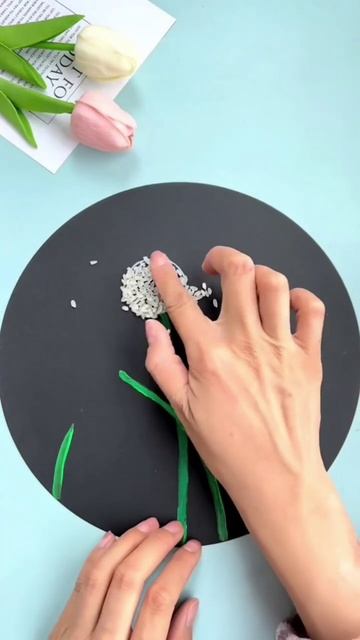 Одуванчики из риса