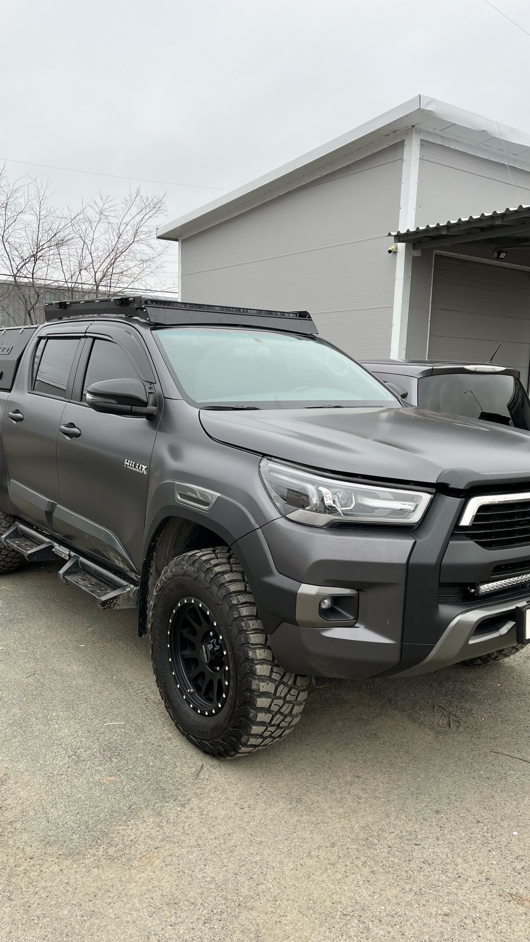 Дополнительный свет на Toyota Hilux