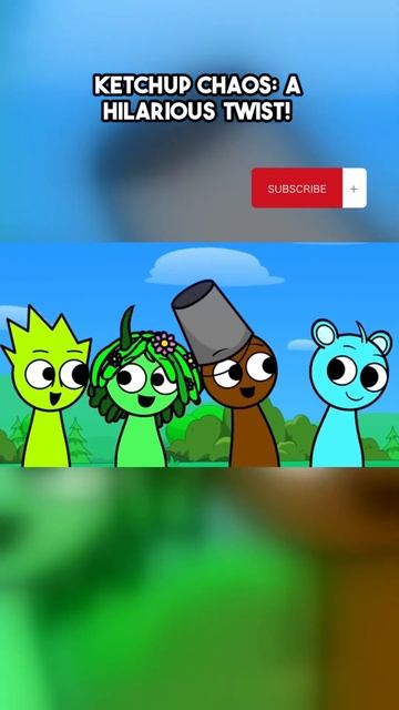 Sprunki. Ketchup Chaos #sprunki #animation #shorts