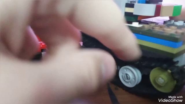 Обзор на маленькую Лего пожарную машинку.