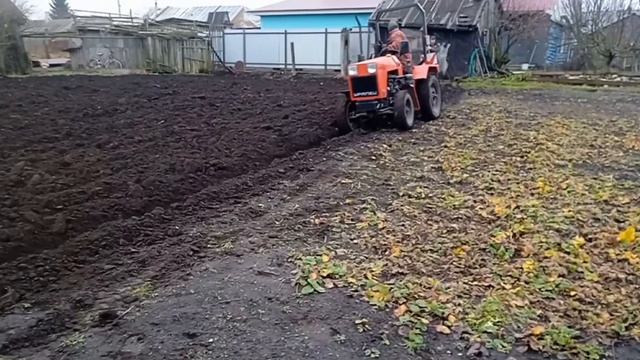 Вспахал два огорода 30.11.25.#уралец