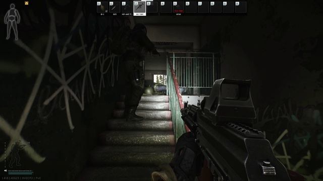 Escape From Tarkov - Таможня - Сквад - Замес на общагах с Решалой