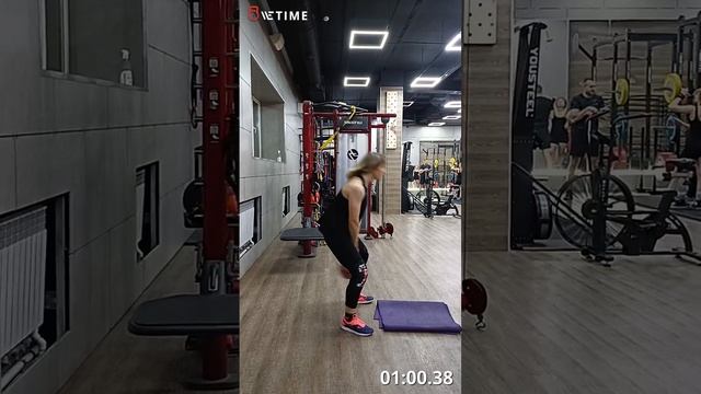 Артамонова Наталья. Гиревой Челленж POWER WEEKEND. Вес гири 10 кг. Время 4:06