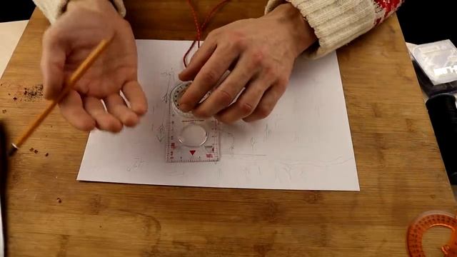 Ориентирование по компасу без карты