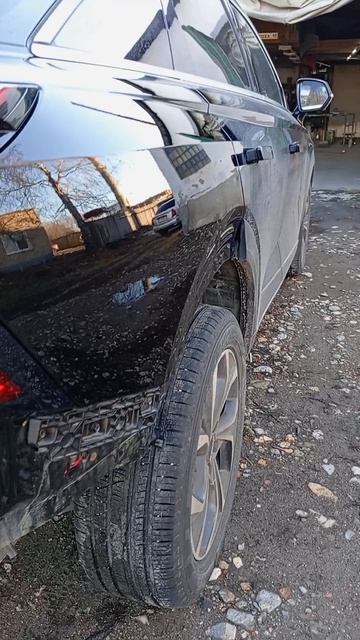 Haval F7 удаление вмятины без покраски