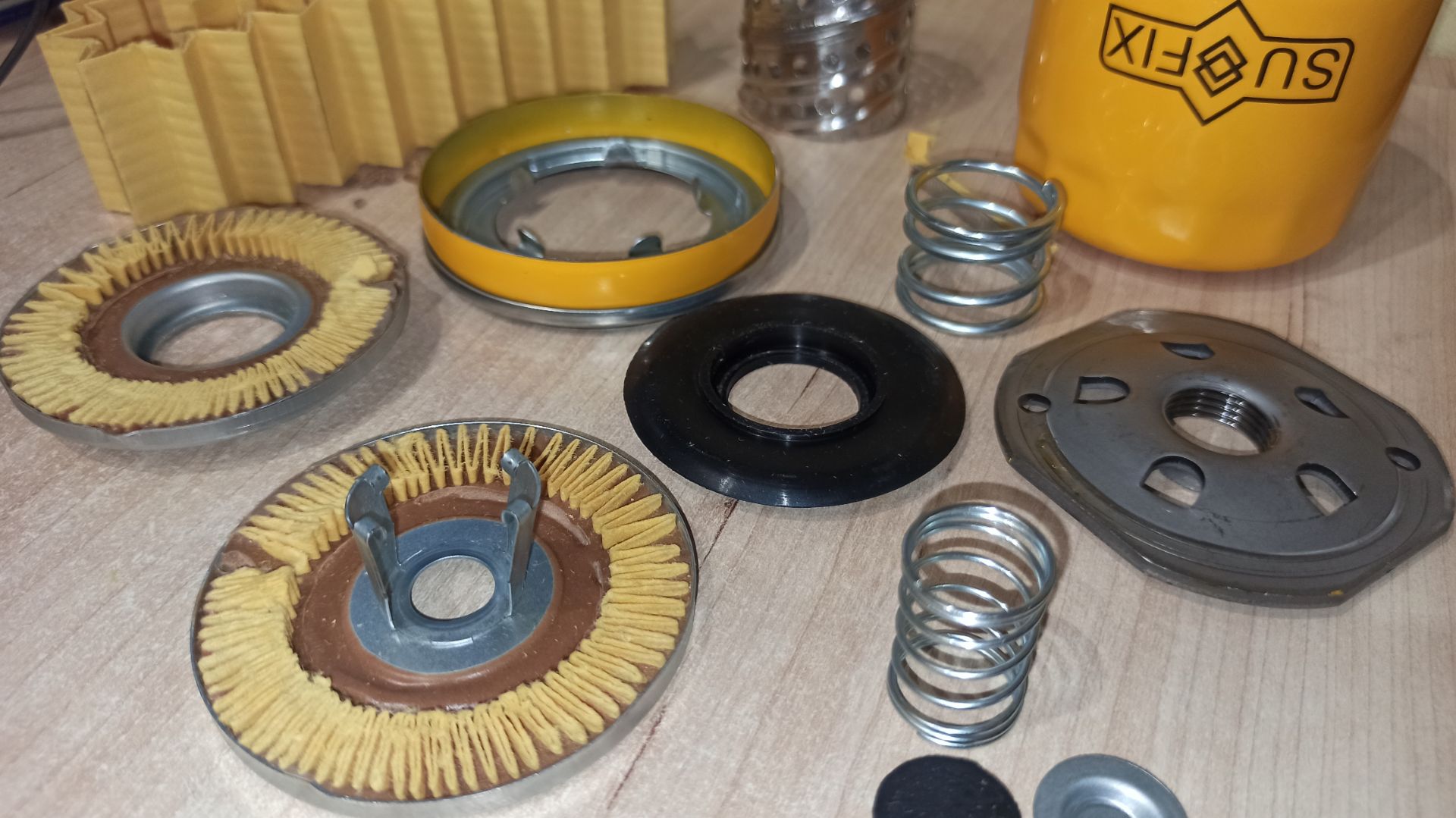 SUFIX SP-1034 распил масляного фильтра