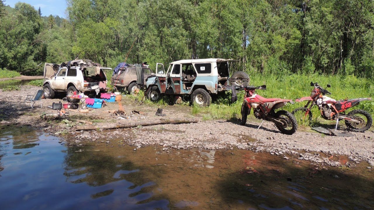 Рыбалка. 300+ км на мото. Июль 2025.