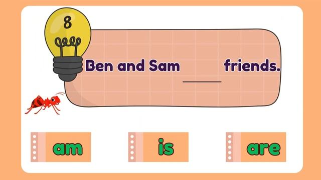 Am Is Are Quiz For Kids