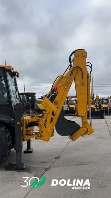 📹 Представляем Вам обновленный экскаватор погрузчик LiuGong CLG777AS серии «МАХ»