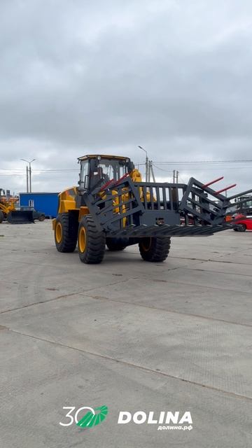 📹 Обзор оригинальных сельскохозяйственных вил для погрузчиков LiuGong CLG842, 848T, 856H серии AGRI