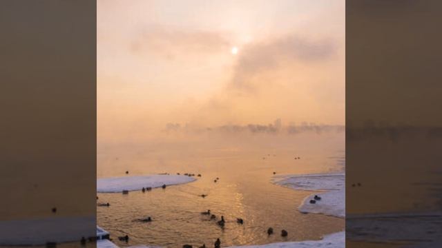 зима началась