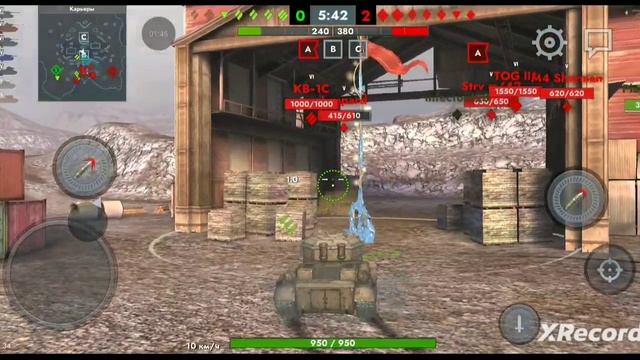 играю в игру под названием Tanks Blitz