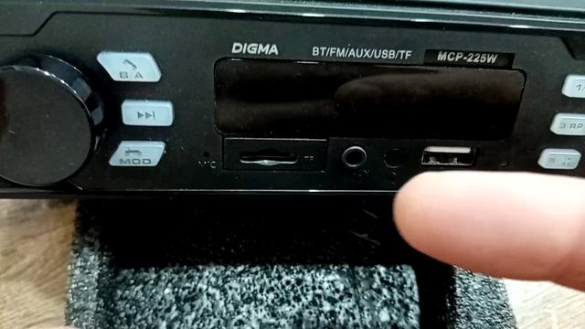 Обзор автомагнитолы Digma Mcp-225w