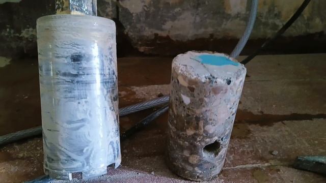 Алмазное сверление подрозетников в Уфе с подачей воды.