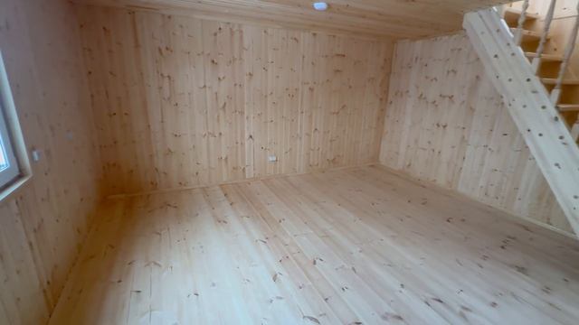 Обзор на каркасный дом 5/5м от компании Лесное раздолье Омск