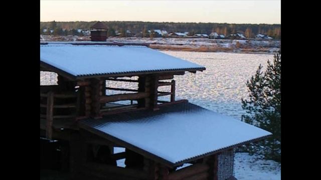 Великий Устюг. Ледостав на реке Сухона.