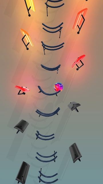 падает шарик