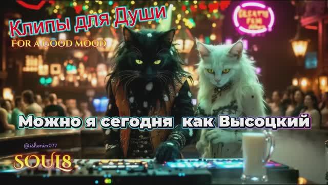 МОЖНО Я СЕГОДНЯ КАК ВЫСОЦКИЙ -  КЛИПЫ для ДУШИ  - ТОП -  MUSIC VIDEOS #русские_песни #музыка #music