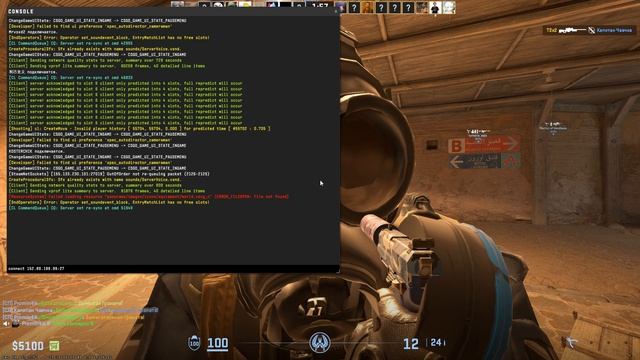 игра в Counter-strike с Арсланом