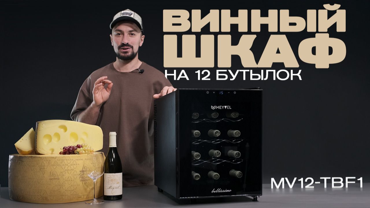 Винный шкаф для твоего дома Meyvel MV12-TBF