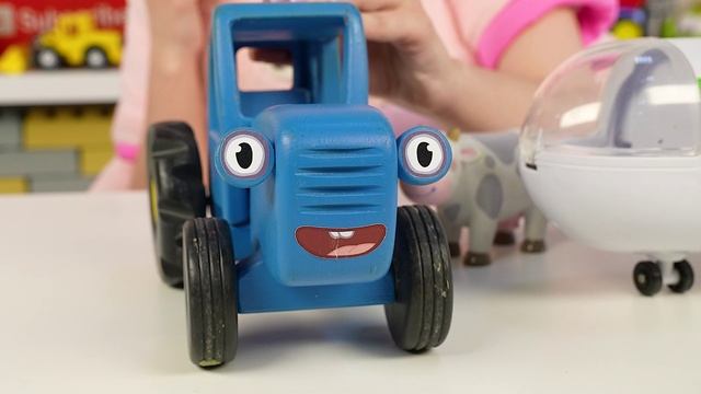 Синий трактор Плей - Поиграйка Кукутик Свинка загадывает загадки