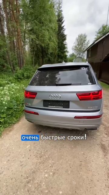 Отзыв! AUDI Q7 45 TFSI QUATTRO S-LINE для Ольги и Алексея. 2019 г., 2.0, бензин, 252 л.с., AT, 4WD