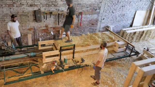 Толпой на панель 1 таймлапс