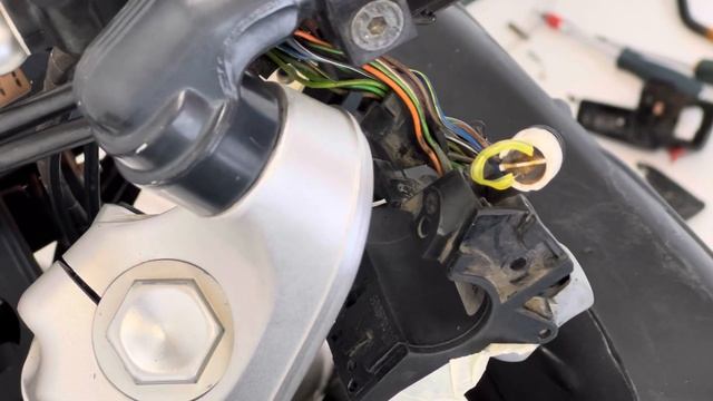 Ремонт кнопки пульта BMW K1200RS, K1200GT, (K41)