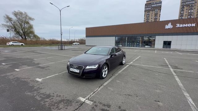 Audi A7 в эксклюзивном цвете и в идеальном состоянии