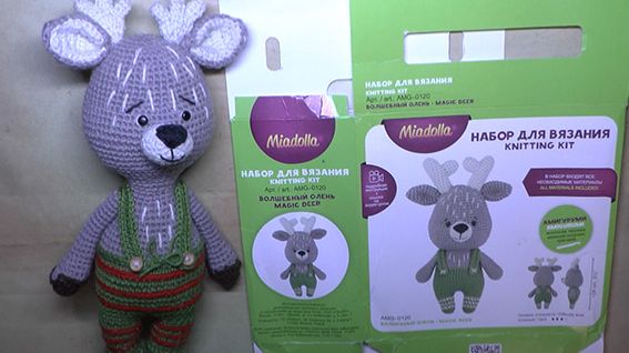 Волшебный Олень от Миадолы вязание крючком часть 1